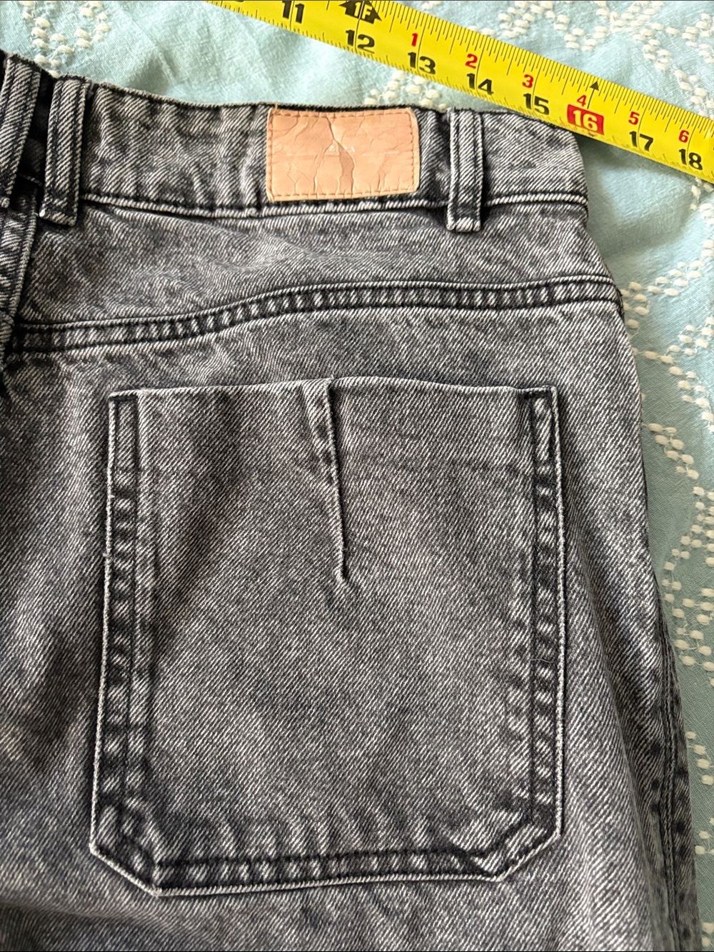 Zara high waisted wide leg jeans - Picture 8 of 9